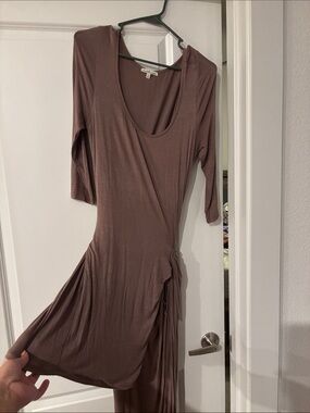 charlotte russe rose gold dress Charlotte Rose Gold Sequin Maxi Dress with Cape Detail Frock and Frill